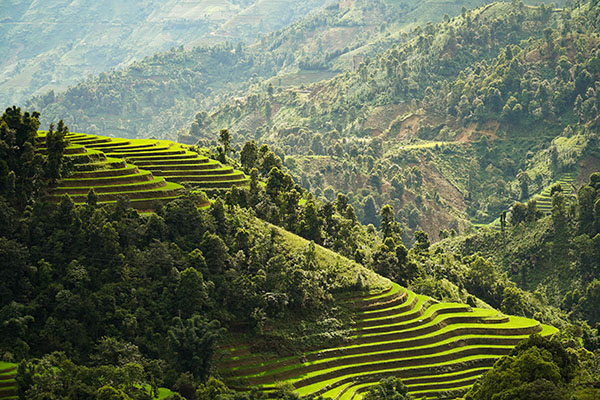 Road trip moto au Vietnam à Bac Ha