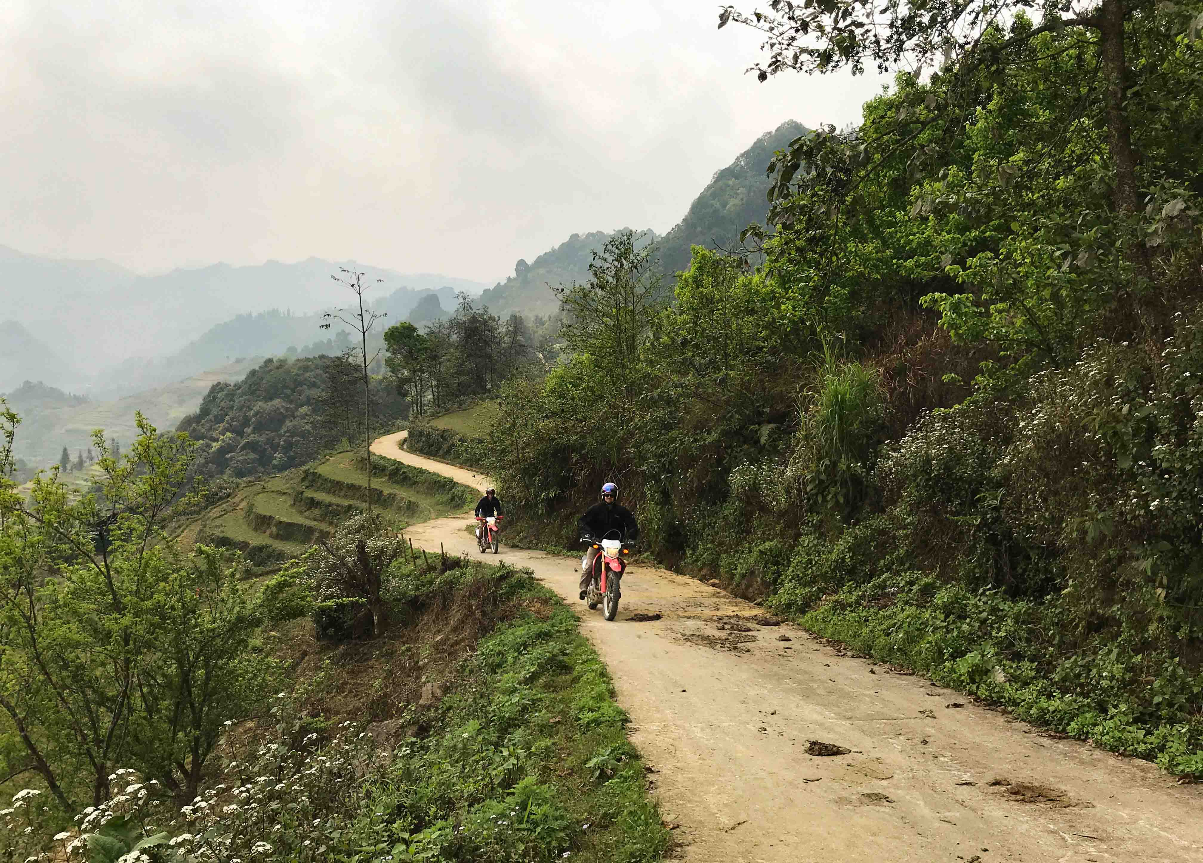 Voyage moto à Bac ha