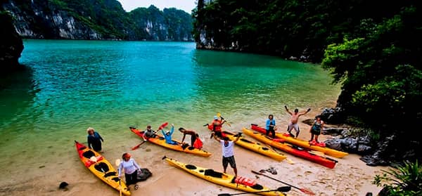 Voyage baie d'Halong - Nord du Vietnam - Kayak