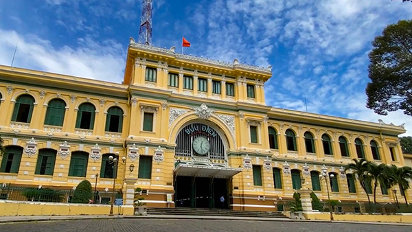 Poste centrale de Saigon/Vietnam exploration