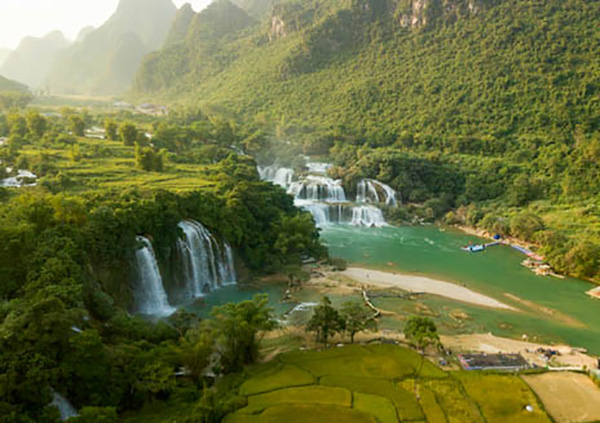 Road trip moto Vietnam à Cao Bang