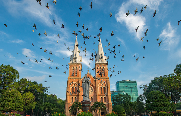 La cathédrale Notre-Dame de Saigon