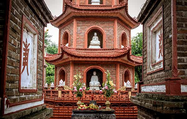 Voyage Nord Vietnam - Pagode