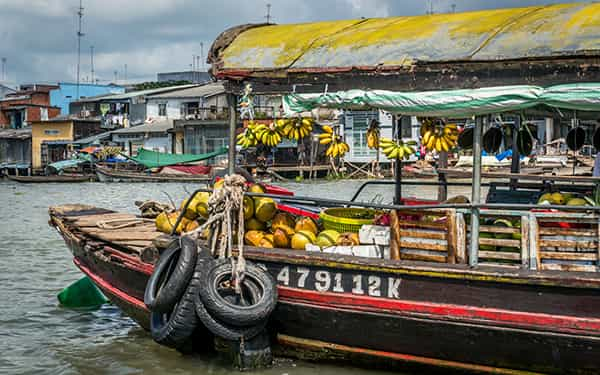  - Day 2: Cai Be, Saigon - Delta Mekong - Vietnam Cruises - Floating market Mekong