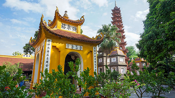 Pagode Tran Quoc/Voyage Vietnam