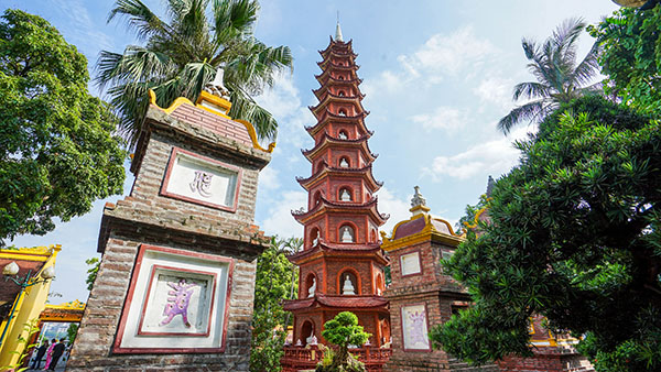 Pagode Tran Quoc/Voyage Vietnam