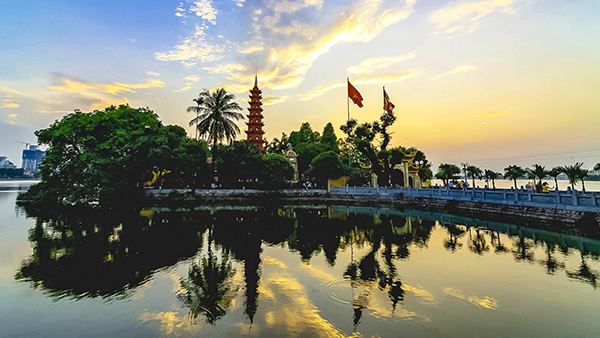 Pagode Tran Quoc/Voyage Vietnam