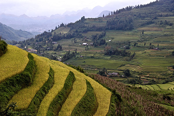 Voyage moto à bac Ha 