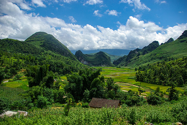 Road trip moto Vietnam à Bac me