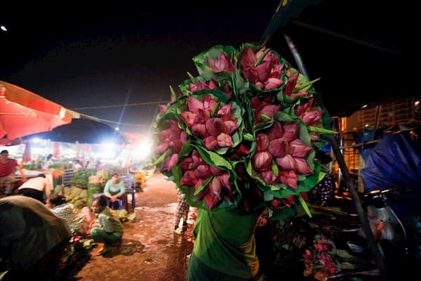 Voyage Vietnam - Marchés nuit Hanoi - Marché Quang An