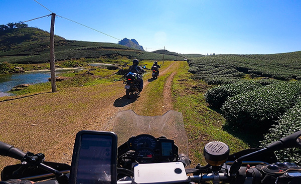 Voyage moto à Moc chau