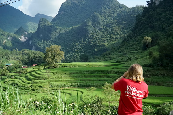 vallée de Bac son Voyager à moto au Nord Vietnam
