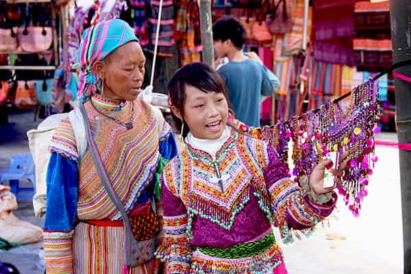  - Day 2: Phuc An, Bac Ha - Motorbike trip - Northern Vietnam - Small group - Market Bac Ha