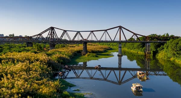 Pont Long Bien - Voyage Vietnam