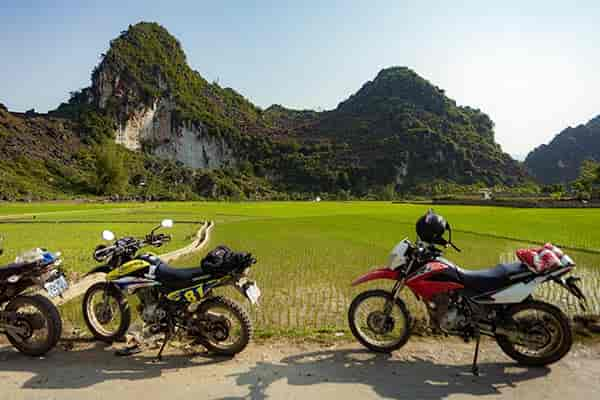 Preparing for motorcycle trip Vietnam