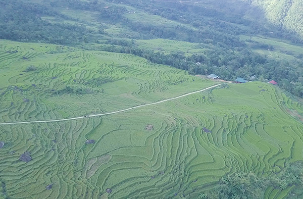 Voyage moto à Pu Luong