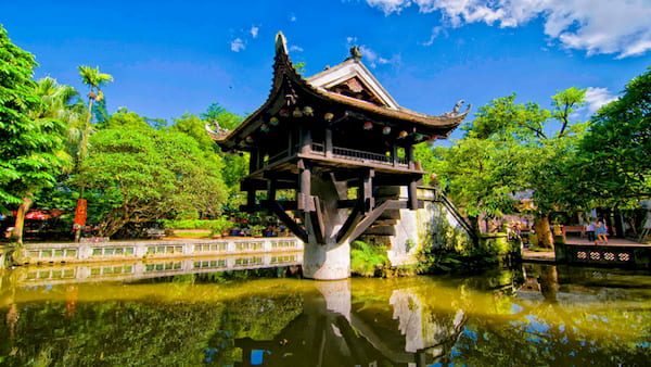 Voyage Vietnam - Quartier français de Hanoi - Pagode Pillier Unique