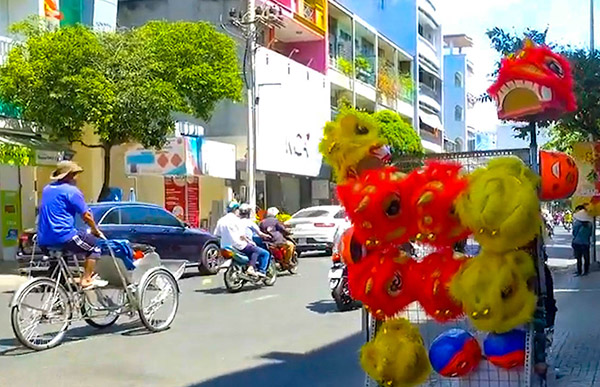 Quartier chinois à Saigon