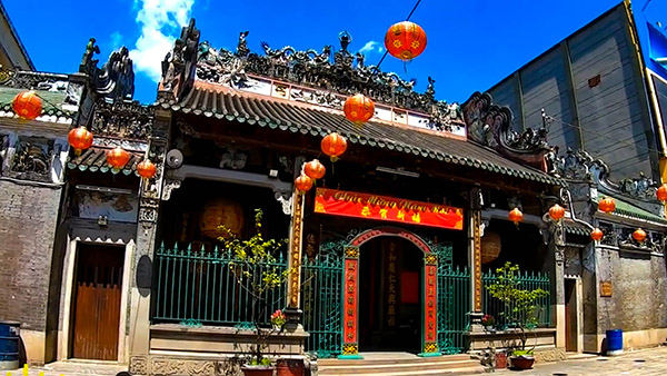 Quartier chinois à Saigon Quartier chinois à Saigon