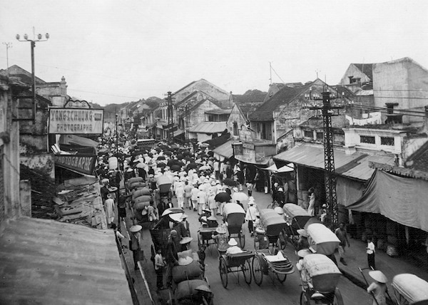 Voyage Vietnam - Vieux quartier Hanoi - Au début du 20è siècle