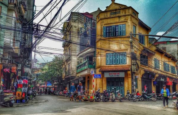Les anciens quartiers de Hanoi