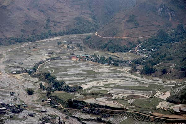 Mu Cang Chai - Northern Vietnam - Terraced rice fields